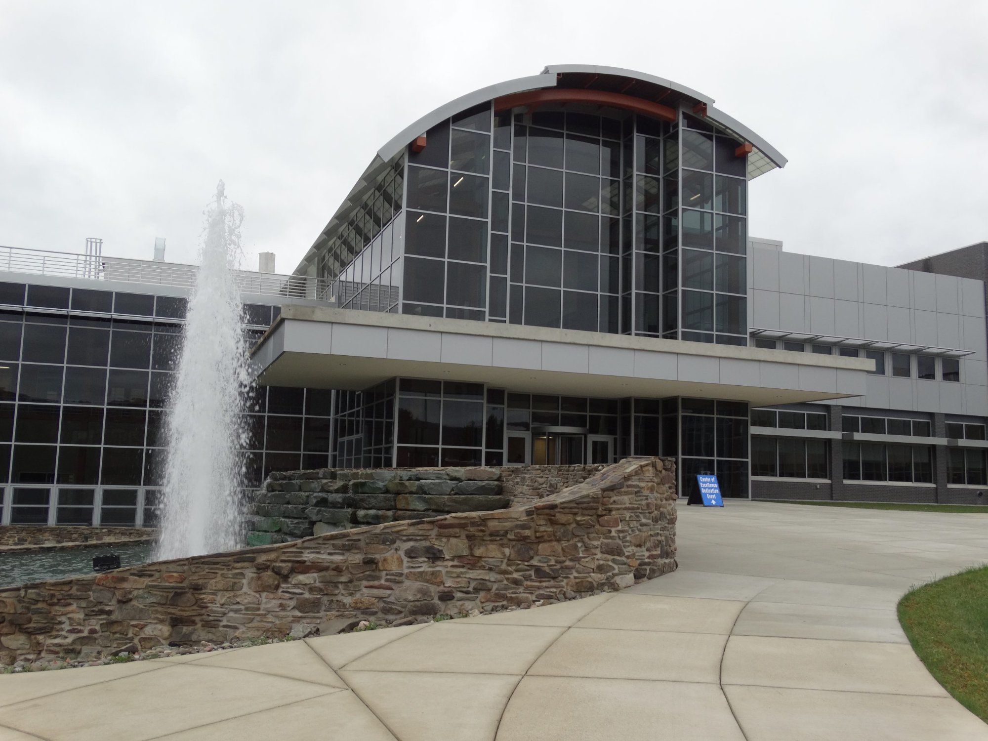 Modern tech incubator interior